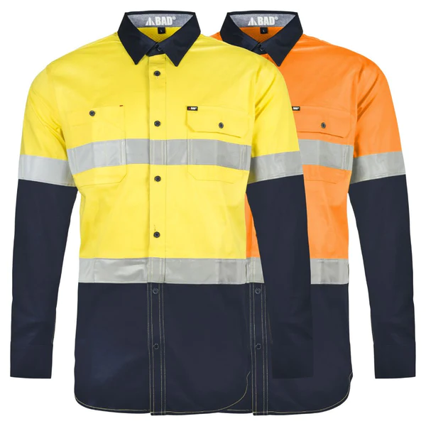 L/s Hi-vis Shirt With Reflective Tape